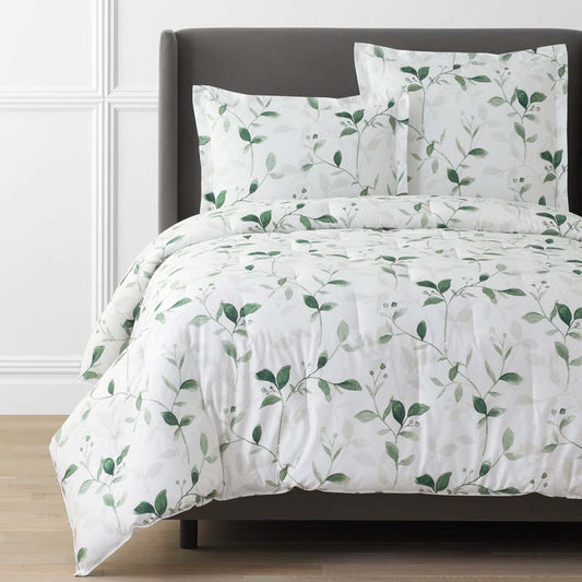 Botanic Meadow Premium Smooth Wrinkle-Free Sateen Comforter