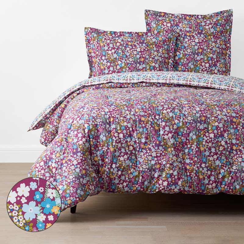 Idril Reversible Classic Cool Cotton Percale Comforter
