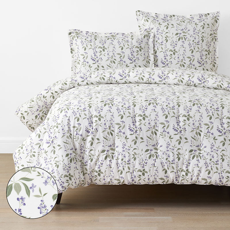 Garden Mist Classic Cool Cotton Percale Comforter