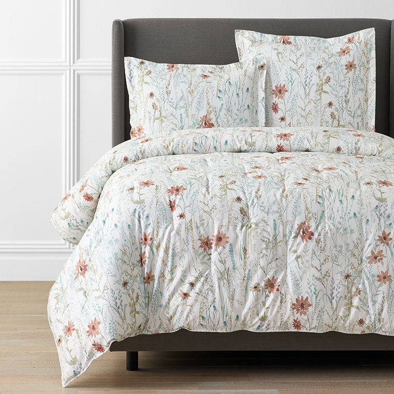 Forest Willow Premium Smooth Wrinkle-Free Sateen Comforter