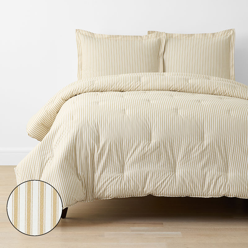 Lucenda Classic Cool Cotton Percale Comforter Set