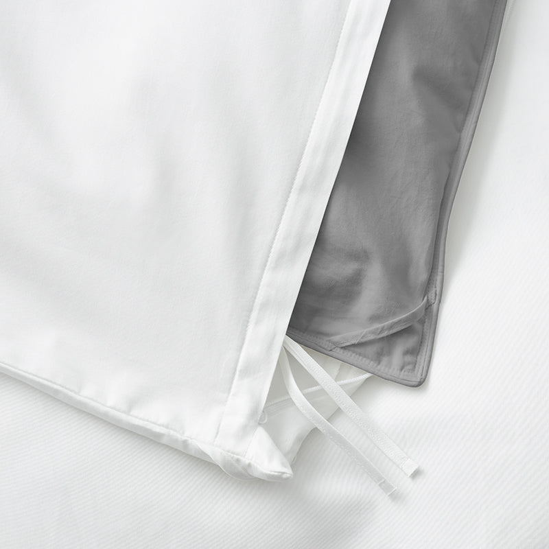 Organic Cotton Sateen Comforter Protector