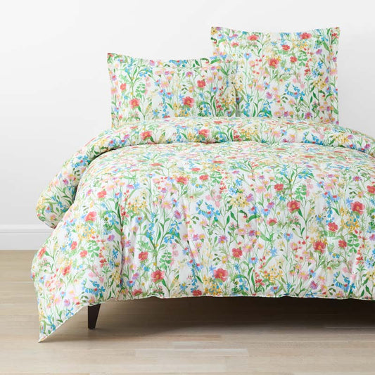 Garden Symphony Classic Cool Cotton Percale Comforter