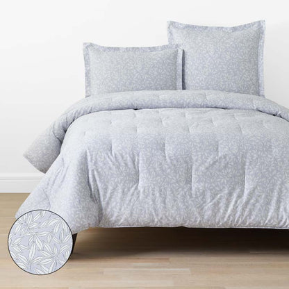 Whispering Petal Classic Smooth Sateen Comforter