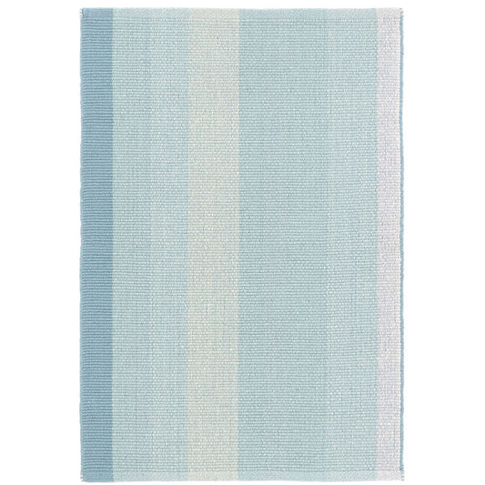 Shore Stripe Handwoven Reversible Cotton Rug