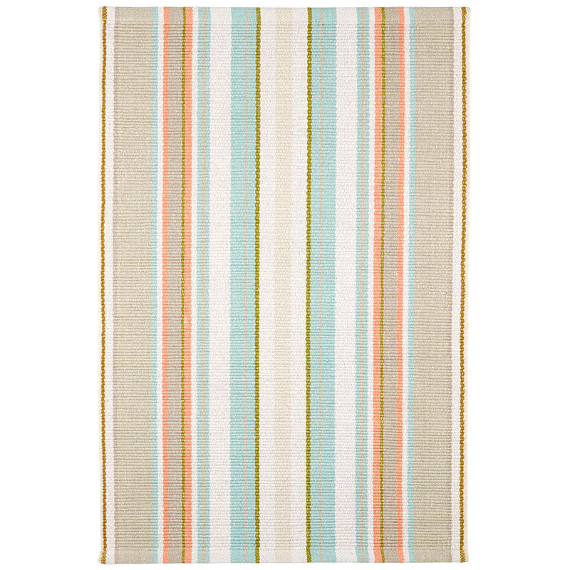 Daphne Stripe Handwoven Cotton Rug