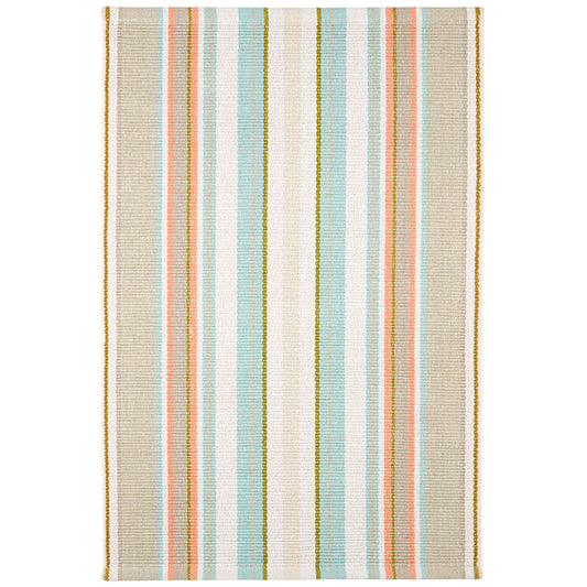 Daphne Stripe Handwoven Cotton Rug