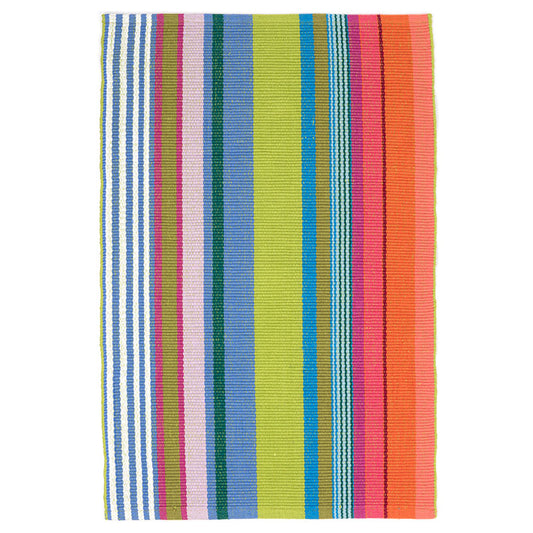 Mellie Stripe Handwoven Cotton Rug