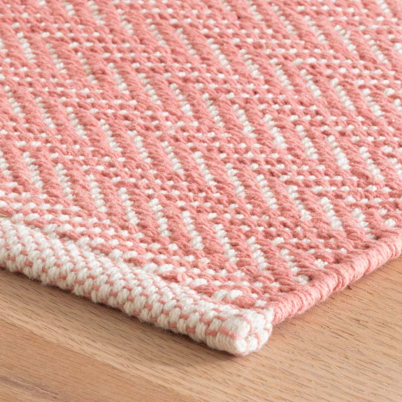 Herringbone Handwoven Cotton Rug