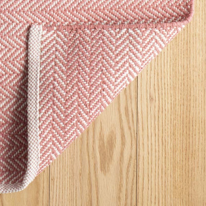 Herringbone Handwoven Cotton Rug