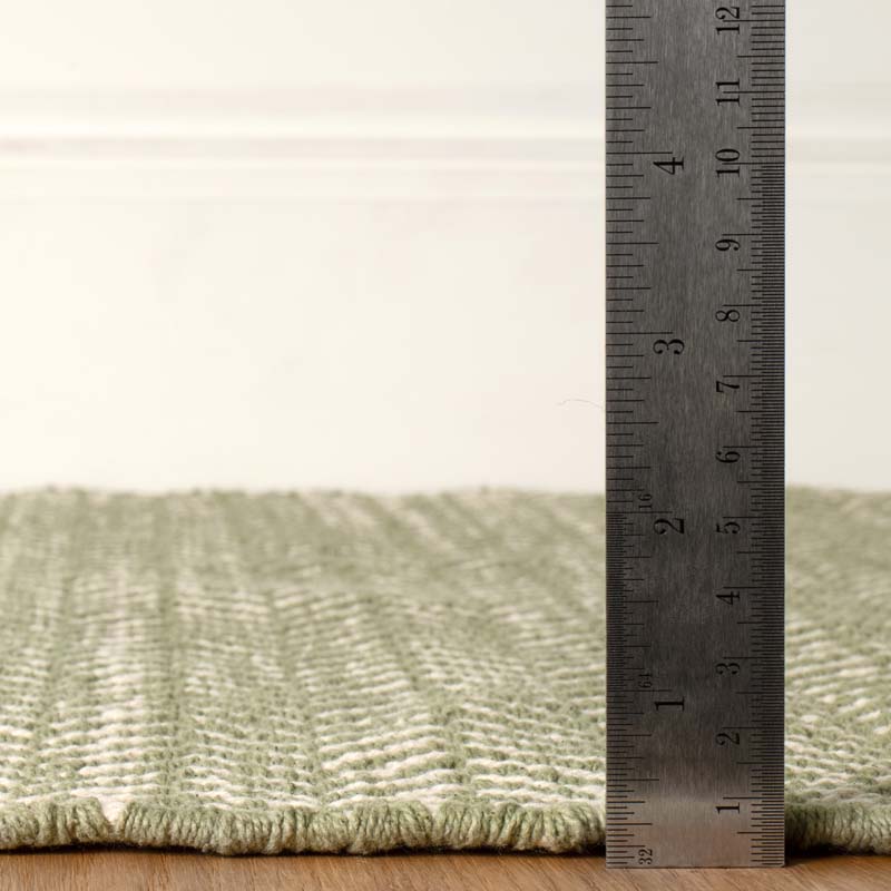 Herringbone Handwoven Cotton Rug