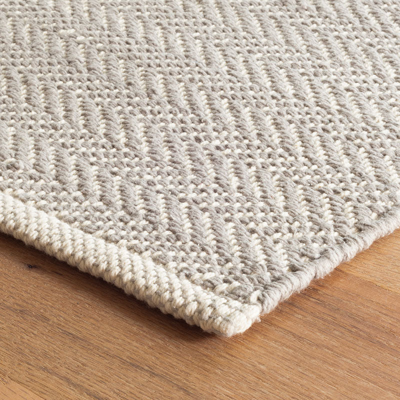 Herringbone Handwoven Cotton Rug