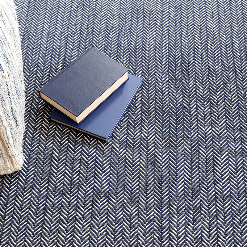 Herringbone Handwoven Cotton Rug