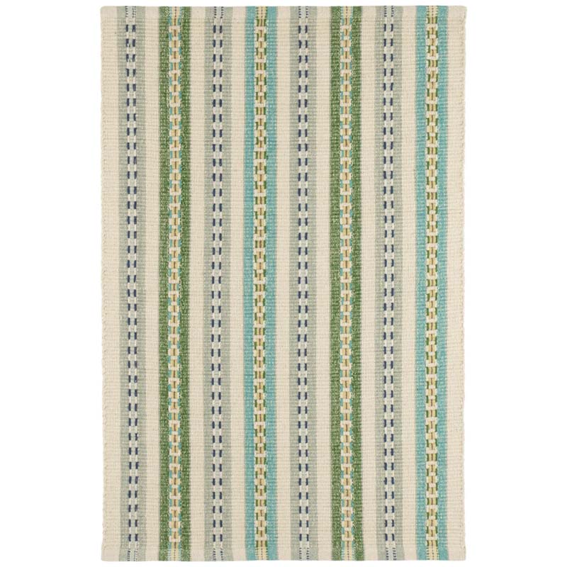 Long Slade Handwoven Cotton Rug