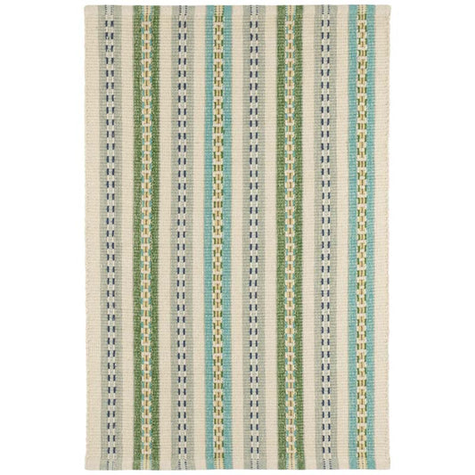 Long Slade Handwoven Cotton Rug