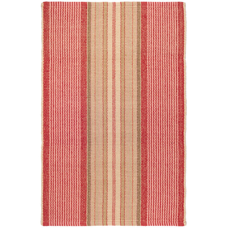 Framboise Handwoven Cotton Rug