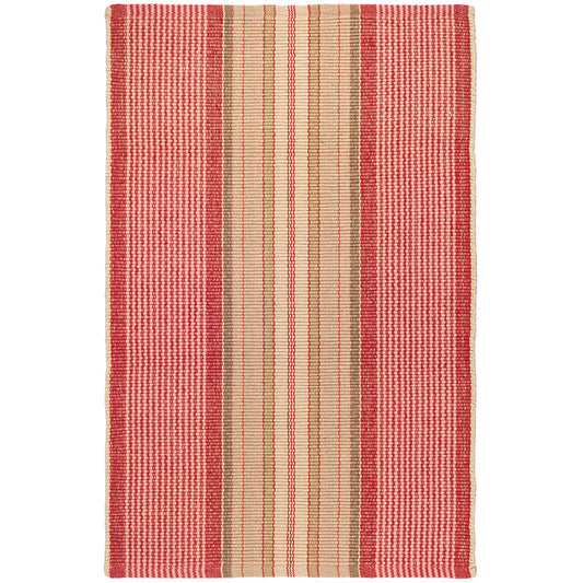 Framboise Handwoven Cotton Rug