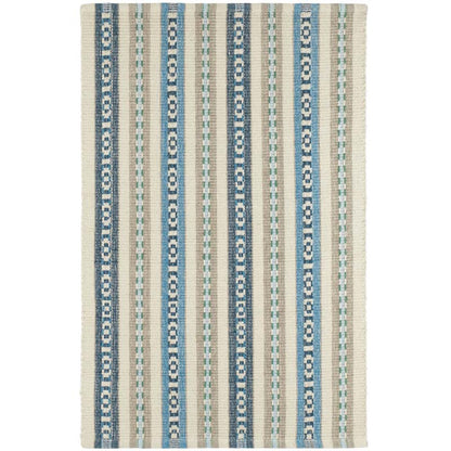 Long Slade Handwoven Cotton Rug