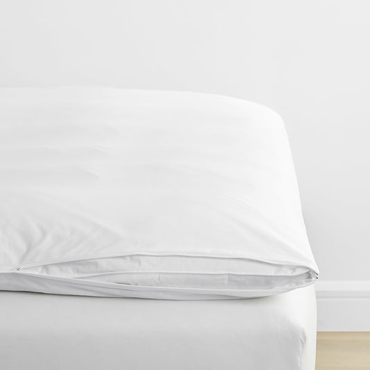 Classic Smooth Cotton Wrinkle-Free Sateen Mattress Topper Cover