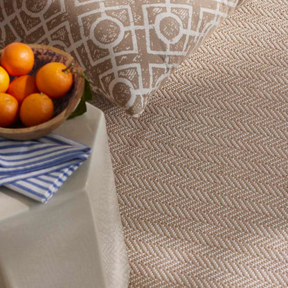 Herringbone Handwoven Reversible Indoor/Outdoor Rug