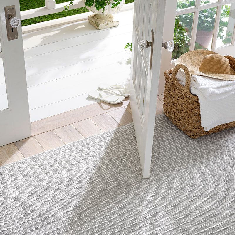 Herringbone Handwoven Reversible Indoor/Outdoor Rug