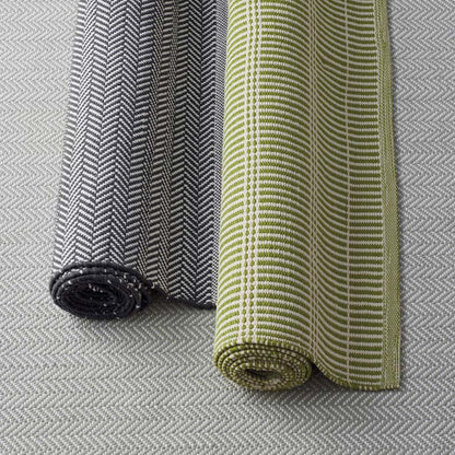 Herringbone Handwoven Reversible Indoor/Outdoor Rug