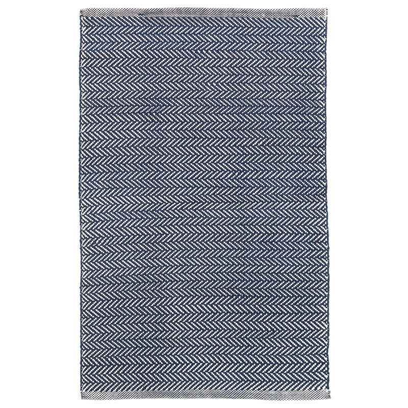 Herringbone Handwoven Reversible Indoor/Outdoor Rug