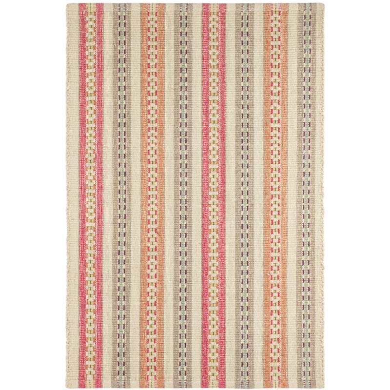 Long Slade Handwoven Cotton Rug