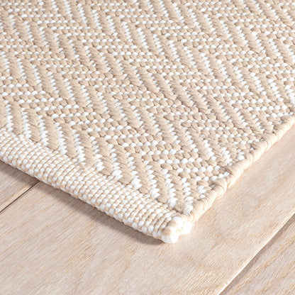 Herringbone Handwoven Reversible Indoor/Outdoor Rug