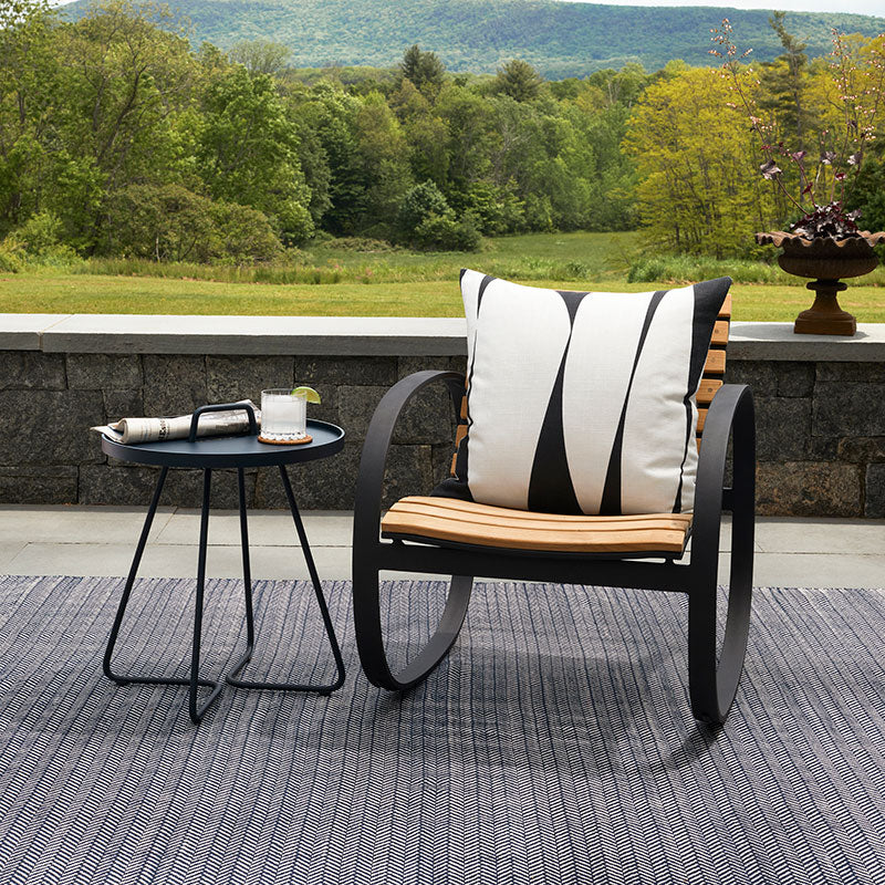 Herringbone Handwoven Reversible Indoor/Outdoor Rug