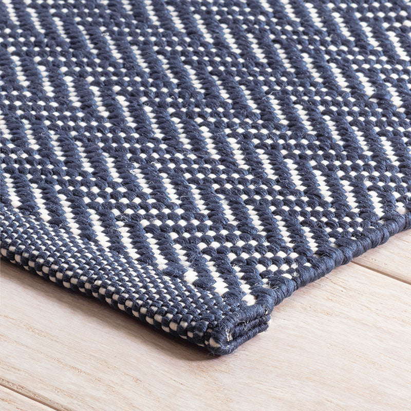 Herringbone Handwoven Reversible Indoor/Outdoor Rug
