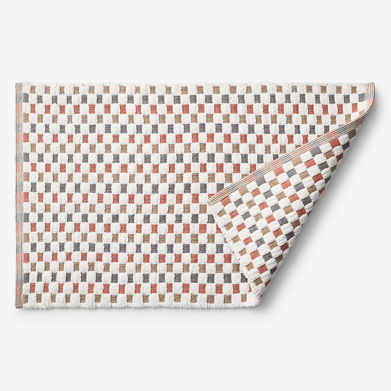 Checkered Bath Rug
