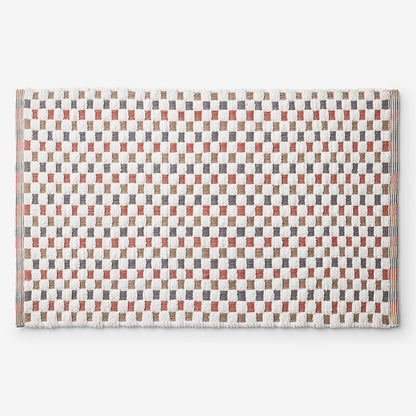 Checkered Bath Rug