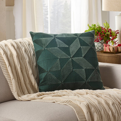 Velvet Decorative Square Pillow Cover