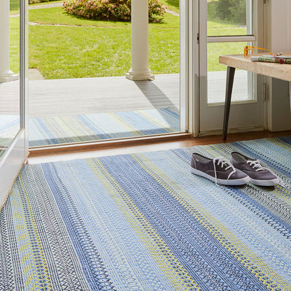 Fiesta Stripe Handwoven Indoor/Outdoor Rug