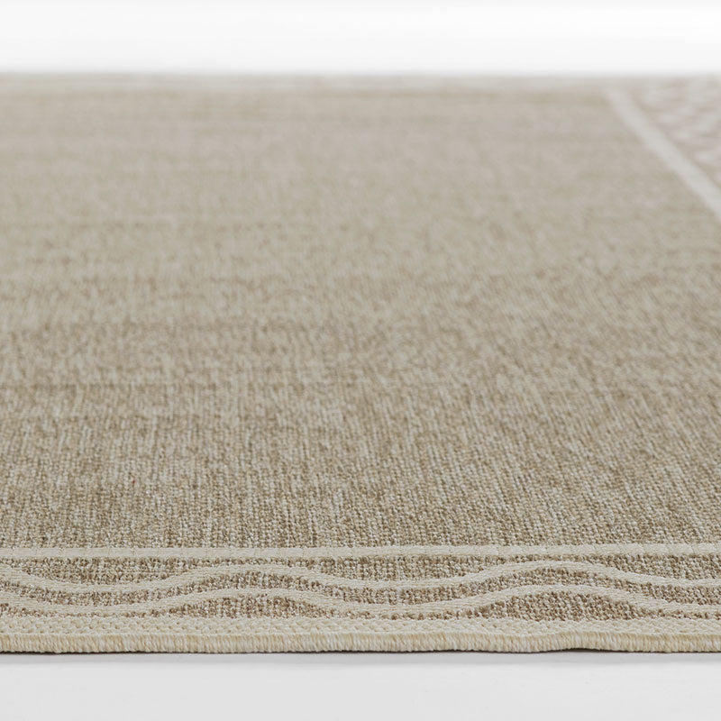 Wave Border Outdoor Rug