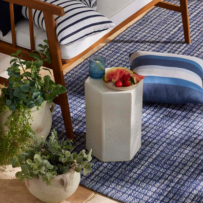 Coco Blue Handwoven Indoor/Outdoor Rug