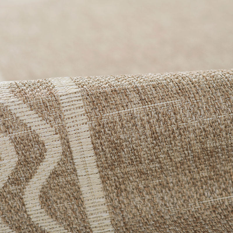 Wave Border Outdoor Rug