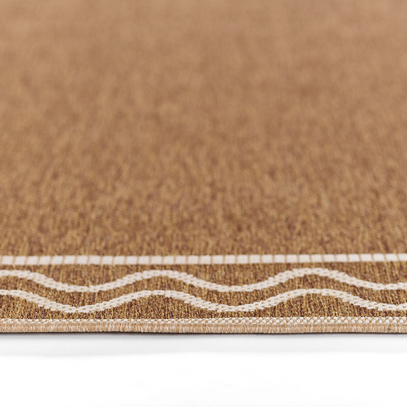 Wave Border Outdoor Rug