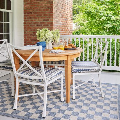 Checkered Outdoor Rug