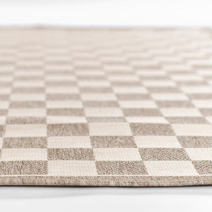 Checkered Outdoor Rug