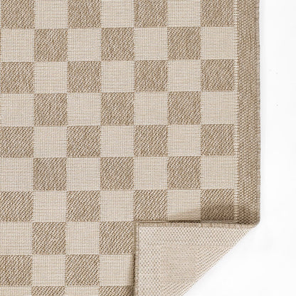 Checkered Outdoor Rug