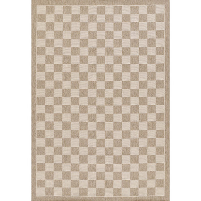 Checkered Outdoor Rug