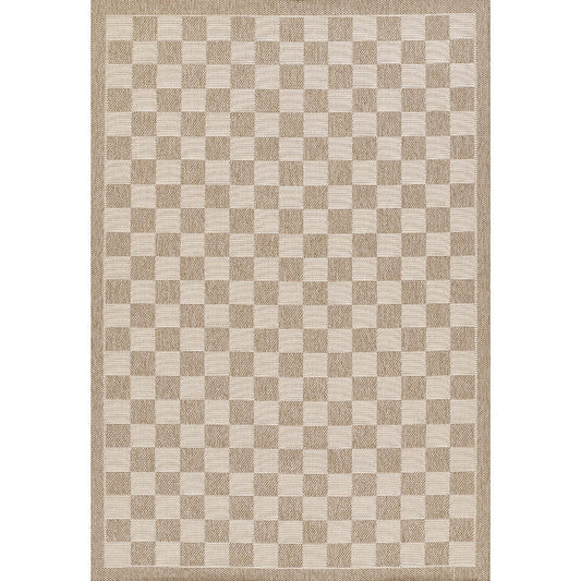 Checkered Outdoor Rug