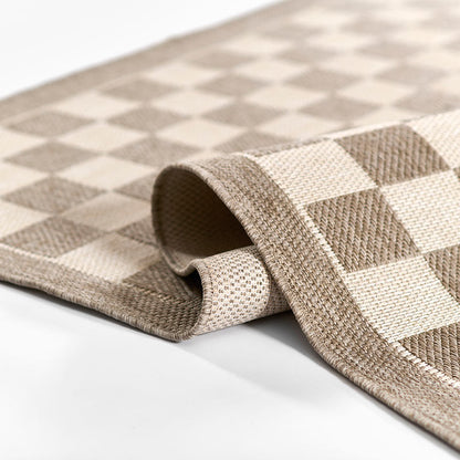Checkered Outdoor Rug