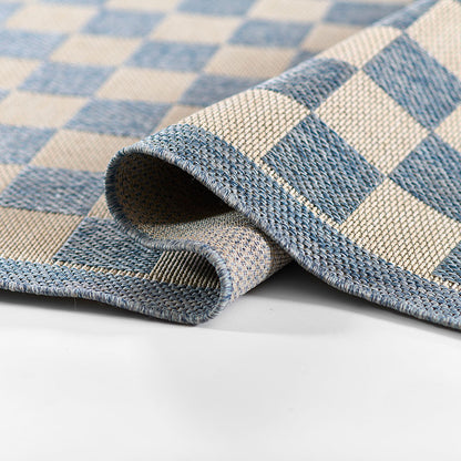 Checkered Outdoor Rug