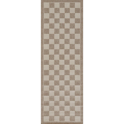 Checkered Outdoor Rug