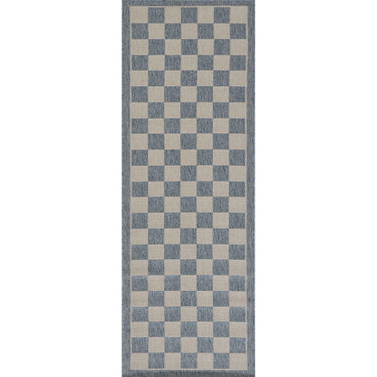 Checkered Outdoor Rug