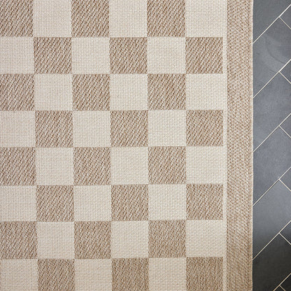 Checkered Outdoor Rug