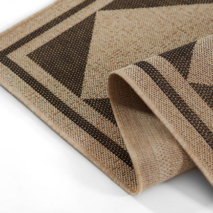Diamond Checkered Outdoor Rug